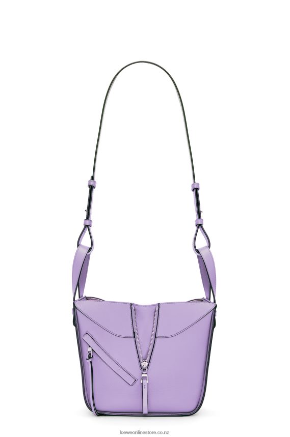 Loewe Women Compact Hammock bag in soft grained calfskin Light Mauve LH60R406