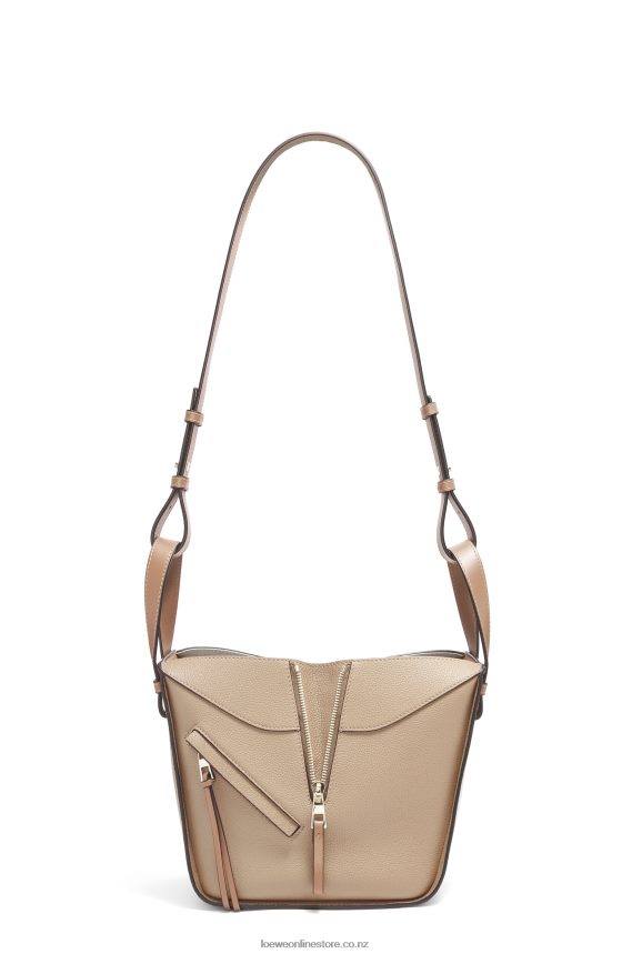 Loewe Women Compact Hammock bag in soft grained calfskin Sand LH60R344