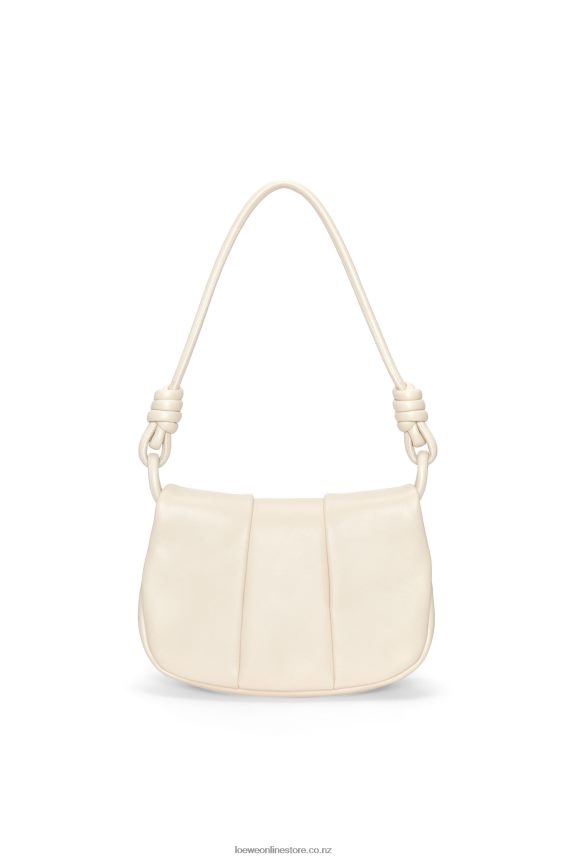 Loewe Women Paseo satchel in shiny nappa calfskin Angora LH60R336