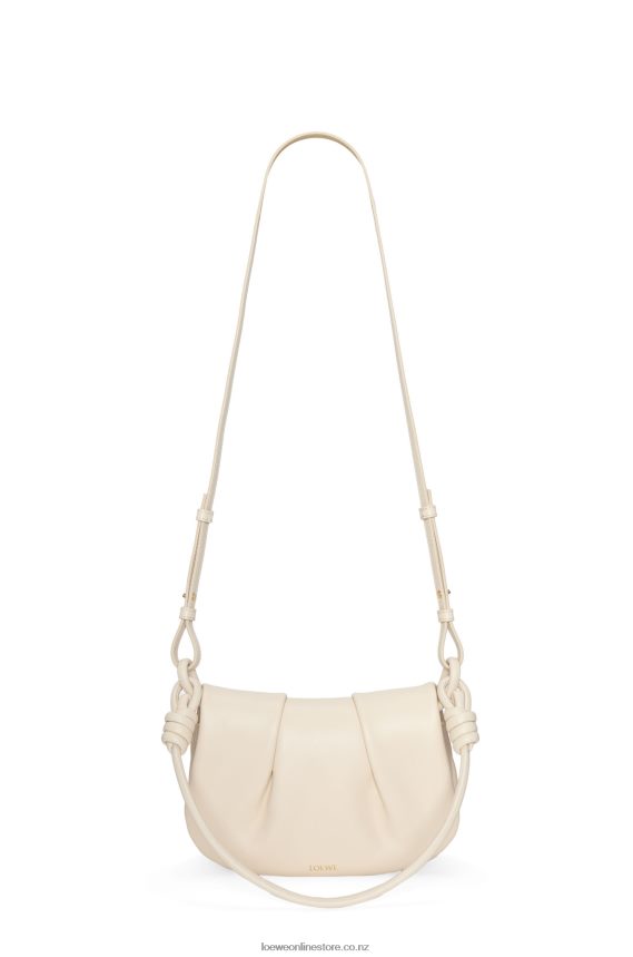 Loewe Women Paseo satchel in shiny nappa calfskin Angora LH60R336