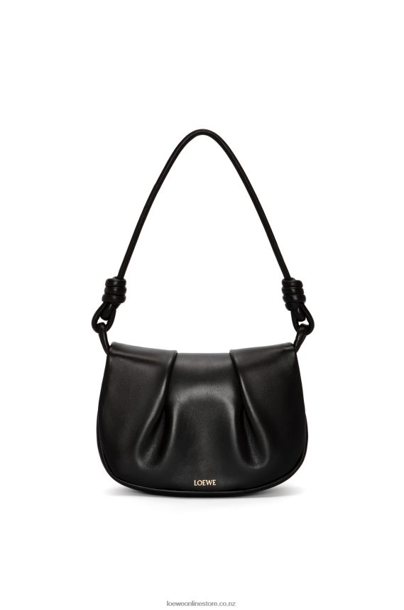 Loewe Women Paseo satchel in shiny nappa calfskin Black LH60R337