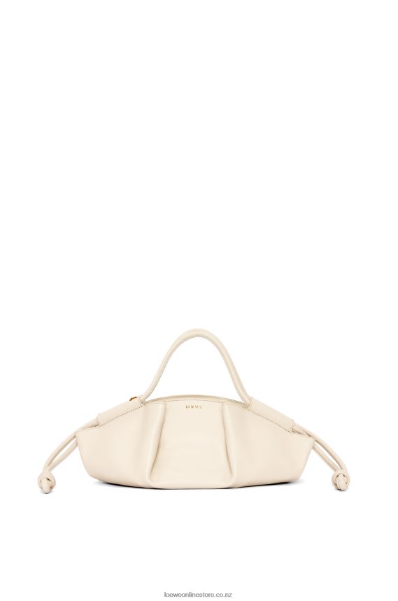 Loewe Women Small Paseo bag in shiny nappa calfskin Angora LH60R345