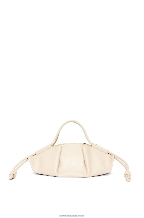 Loewe Women Small Paseo bag in shiny nappa calfskin Angora LH60R345