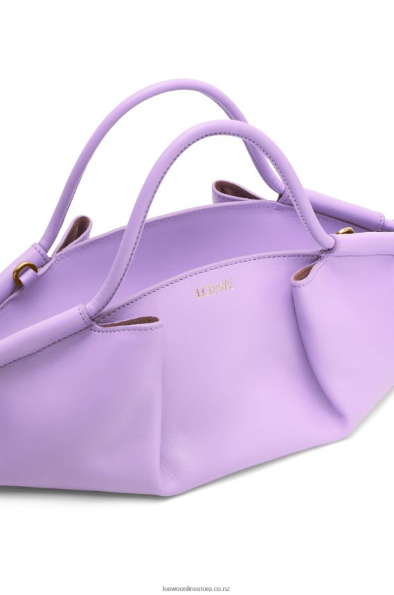 Loewe Women Small Paseo bag in shiny nappa calfskin Light Mauve LH60R354