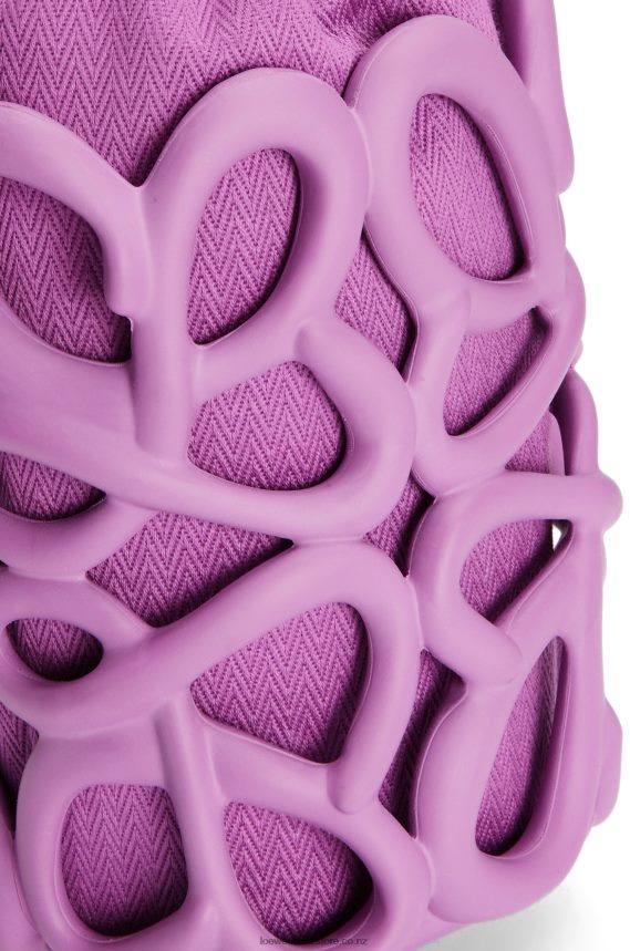 Loewe Women Anagram inflated pocket in light foam rubber Rockrose LH60R577