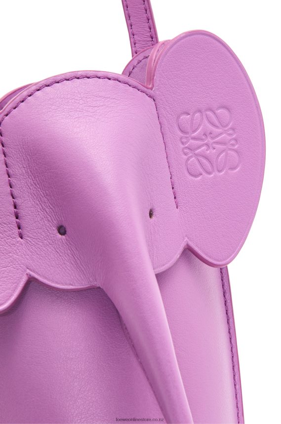 Loewe Women Elephant Pocket in classic calfskin Rockrose LH60R581
