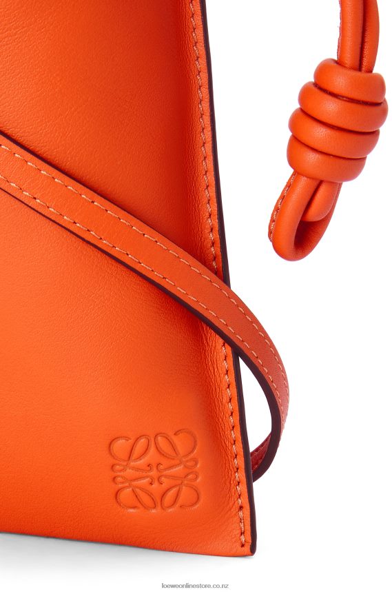 Loewe Women Flamenco Pocket in nappa calfskin Orange LH60R599
