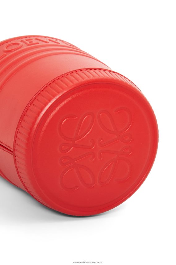 Loewe Women Jardinier pocket in calfskin Red LH60R229