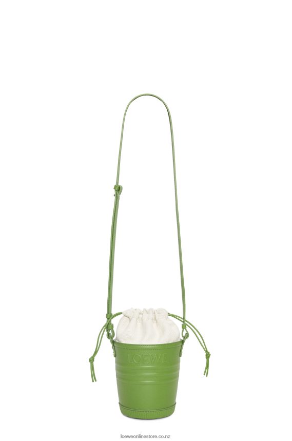 Loewe Women Jardinier pocket in calfskin Spring Green LH60R228