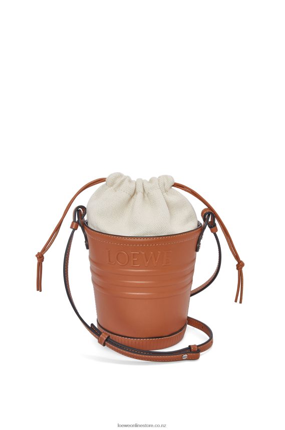 Loewe Women Jardinier pocket in calfskin Tan LH60R227