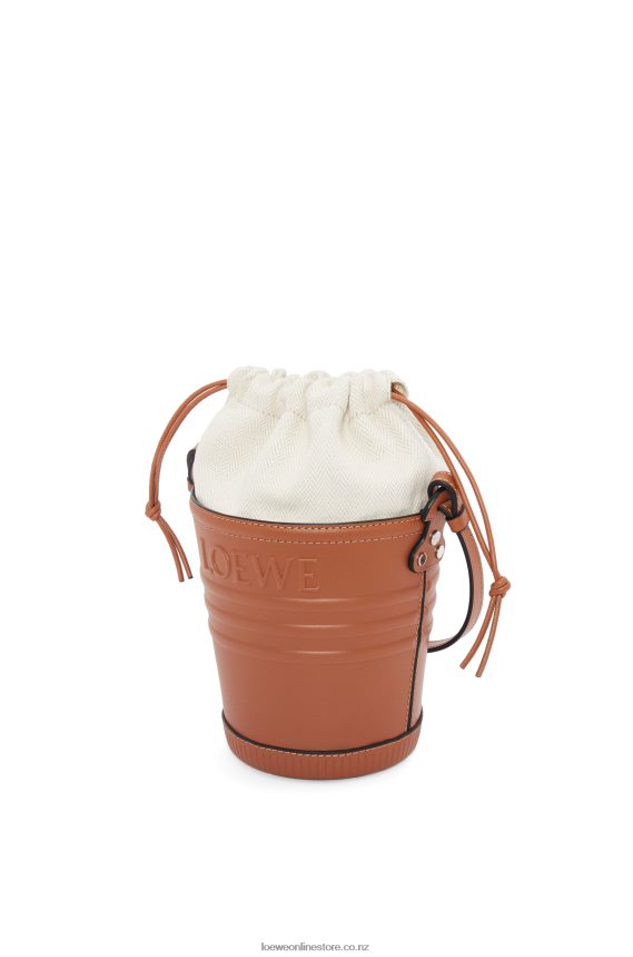 Loewe Women Jardinier pocket in calfskin Tan LH60R227
