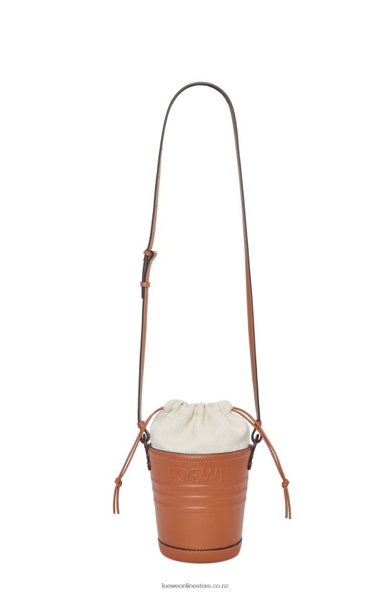 Loewe Women Jardinier pocket in calfskin Tan LH60R227