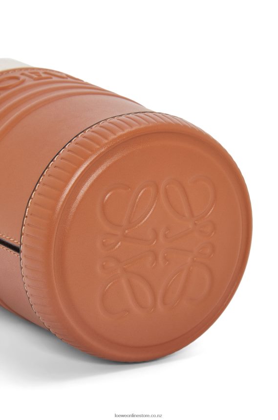 Loewe Women Jardinier pocket in calfskin Tan LH60R227