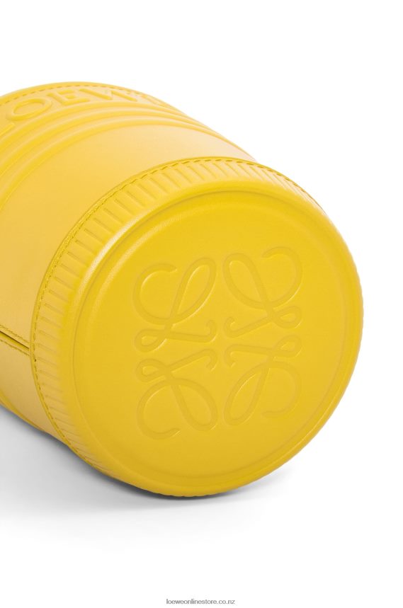 Loewe Women Jardinier pocket in calfskin Yellow LH60R230