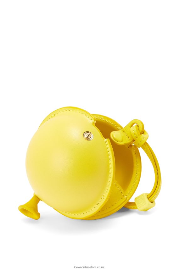 Loewe Women Balloon pouch in classic calfskin Yellow LH60R629