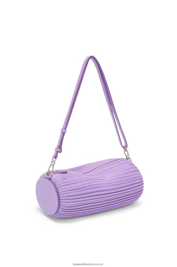 Loewe Women Bracelet Pouch in pleated nappa Light Mauve LH60R376