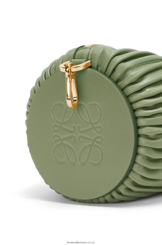 Loewe Women Bracelet pouch in nappa calfskin Rosemary LH60R590