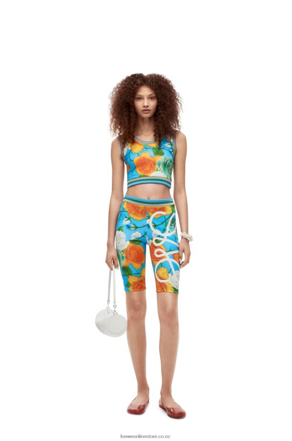 Loewe Women Bracelet pouch in raffia and calfskin White LH60R377