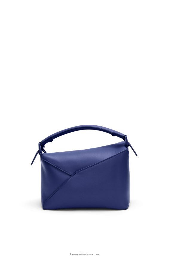 Loewe Women Small Puzzle Edge bag in satin calfskin Deep Purple Glaze LH60R531