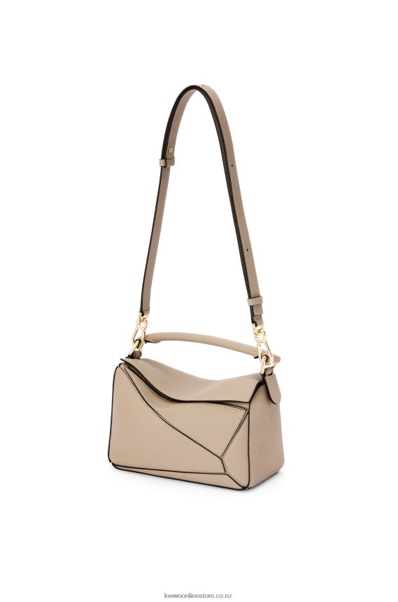 Loewe Women Small Puzzle bag in soft grained calfskin Sand LH60R397