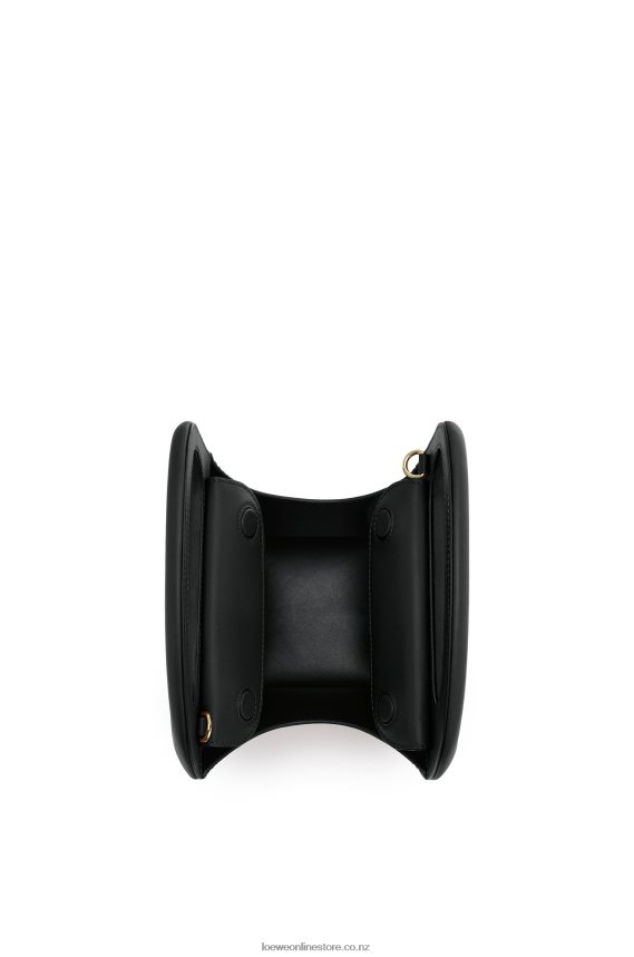 Loewe Women Architects D bag in natural calfskin Black LH60R171