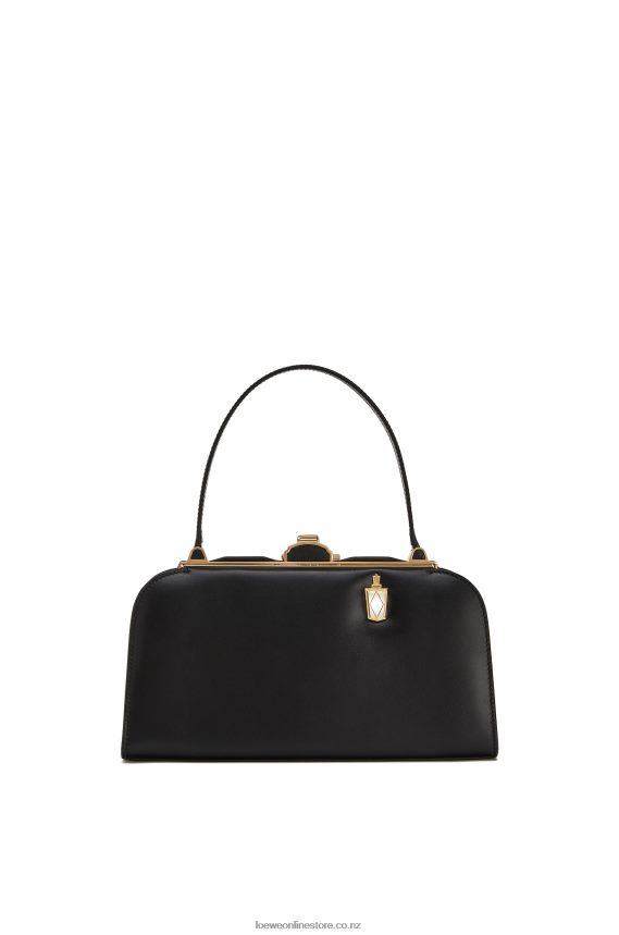 Loewe Women Lantern bag in box calfskin Black LH60R172