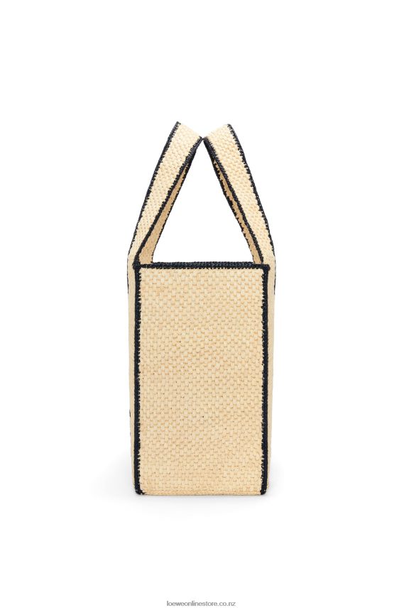 Loewe Women Large Font Tote in raffia Natural LH60R34
