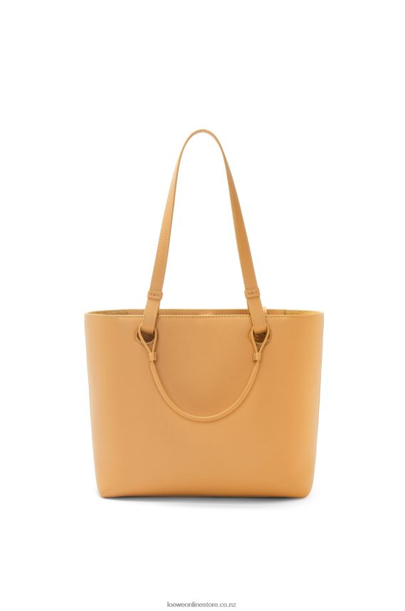 Loewe Women Small Inflated Anagram Tote in classic calfskin Warm Desert LH60R123