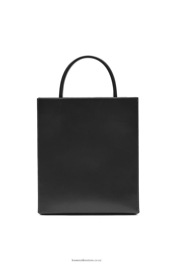 Loewe Women Standard A4 Tote in sleek calfskin Black LH60R117