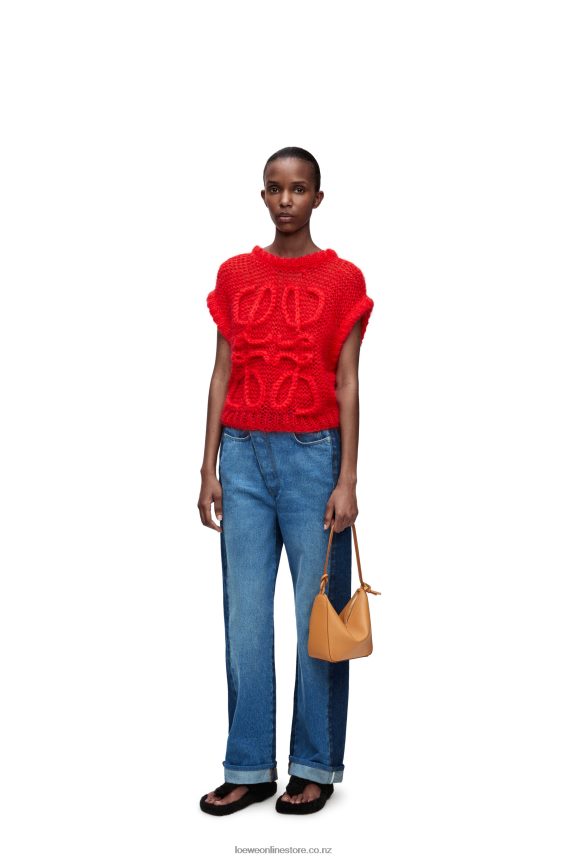 Loewe Women Deconstructed jeans in denim Denim Blue LH60R1159