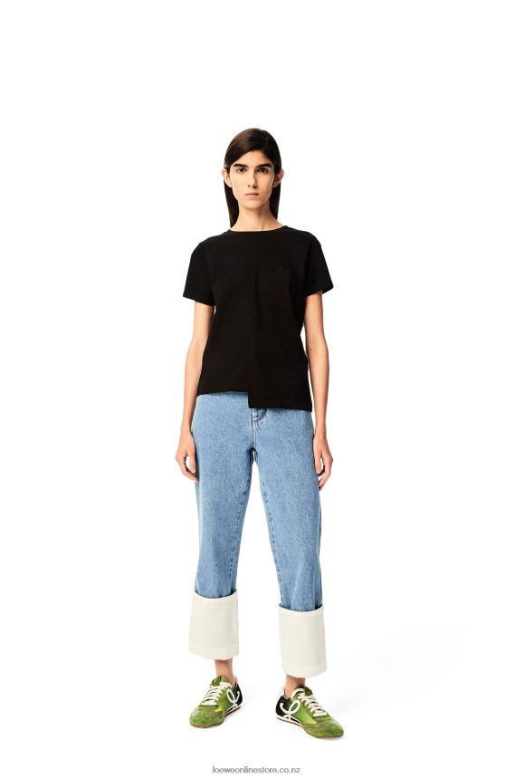 Loewe Women Fisherman jeans in denim Indigo LH60R1197