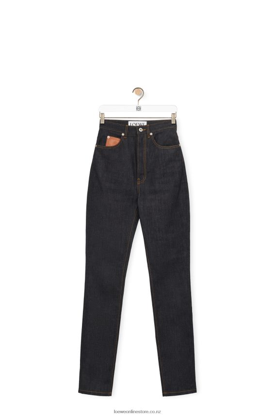 Loewe Women Skinny jeans in denim Raw Denim LH60R1190