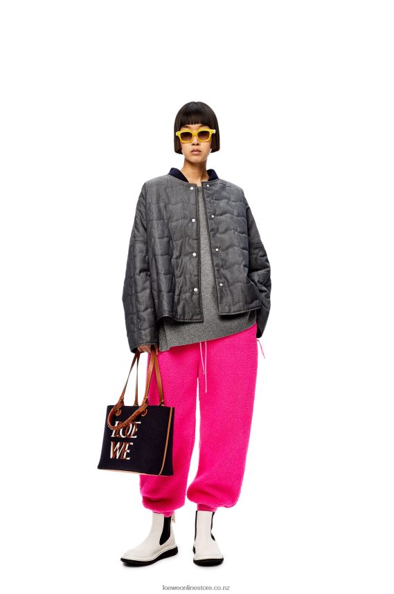 Loewe Women Sweater in cashmere Grey LH60R1018