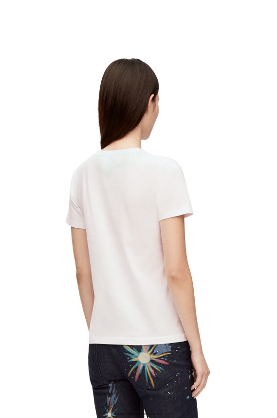 Loewe Women Heen T-shirt in cotton White LH60R833