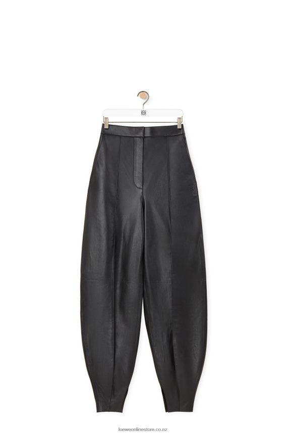 Loewe Women Balloon trousers in nappa Black LH60R1139