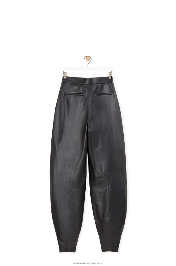 Loewe Women Balloon trousers in nappa Black LH60R1139