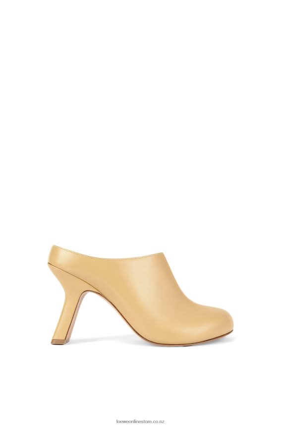 Loewe Women Terra heel clog in calfskin Medium Concealer LH60R741