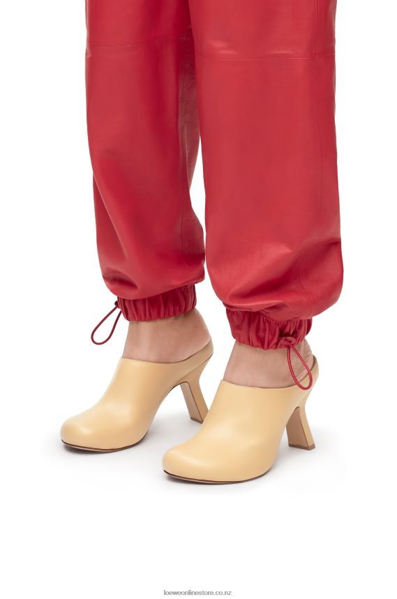 Loewe Women Terra heel clog in calfskin Medium Concealer LH60R741