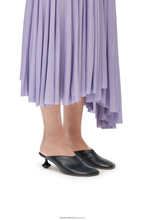 Loewe Women Toy mule in goatskin Black LH60R739