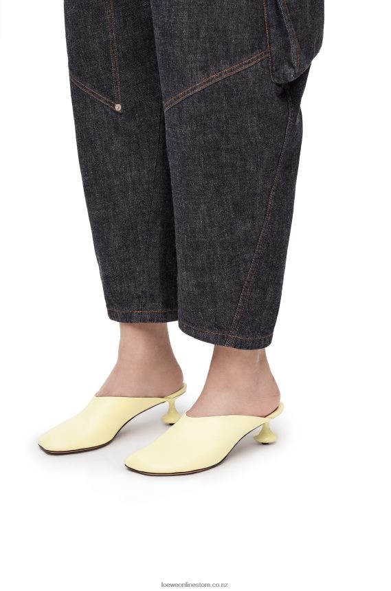 Loewe Women Toy mule in goatskin Faded Acacia LH60R736