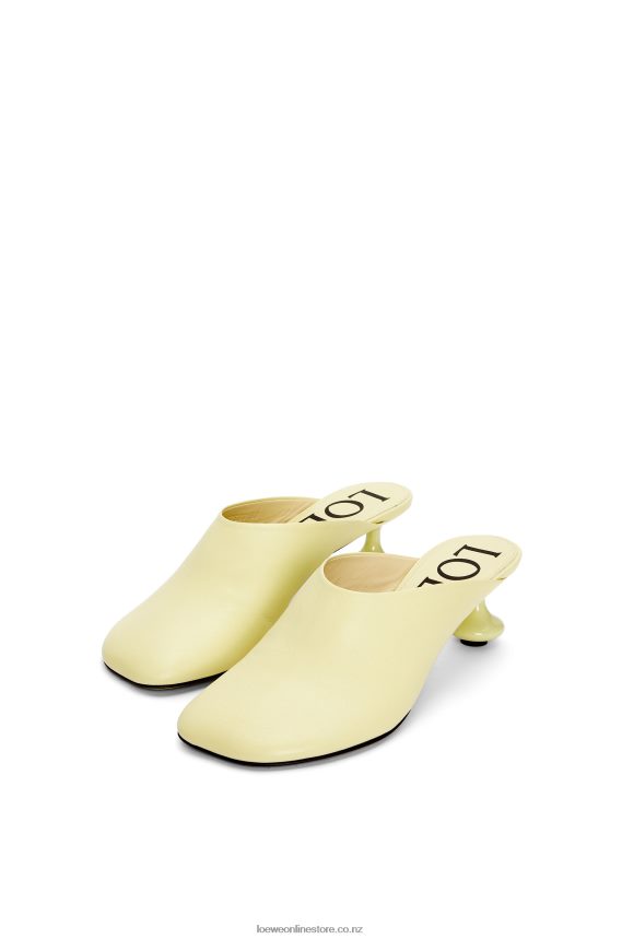 Loewe Women Toy mule in goatskin Faded Acacia LH60R736