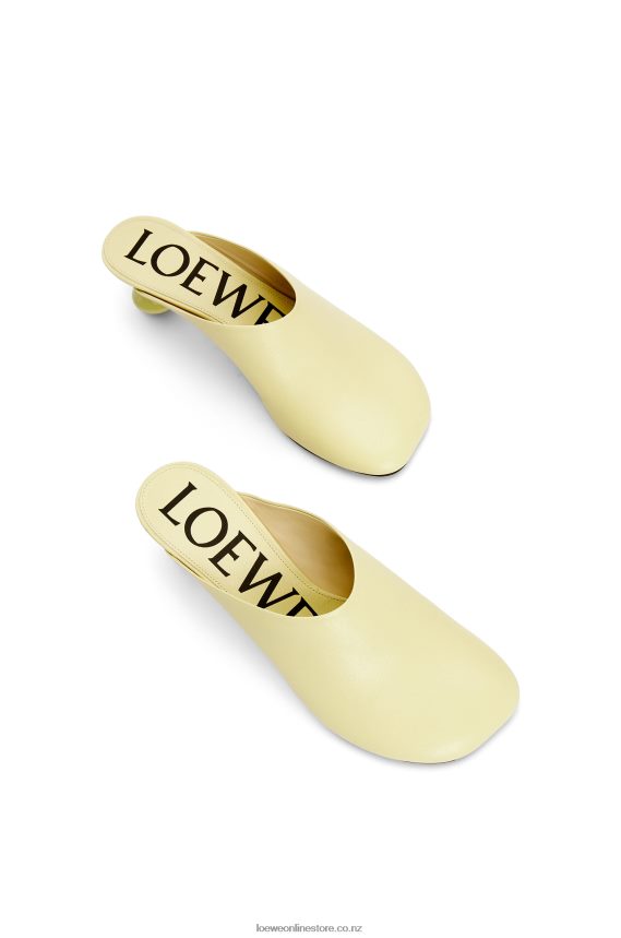 Loewe Women Toy mule in goatskin Faded Acacia LH60R736