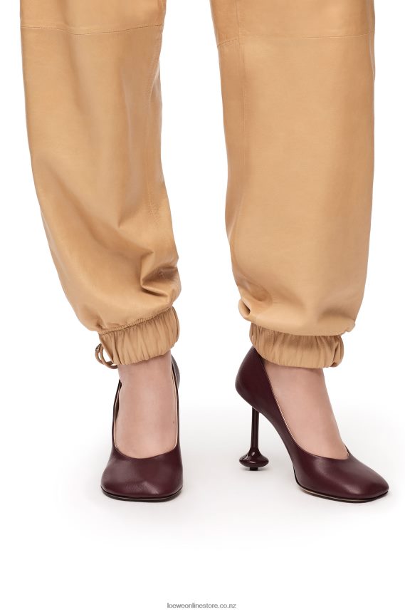 Loewe Women Toy pump in goatskin Burgundy LH60R730