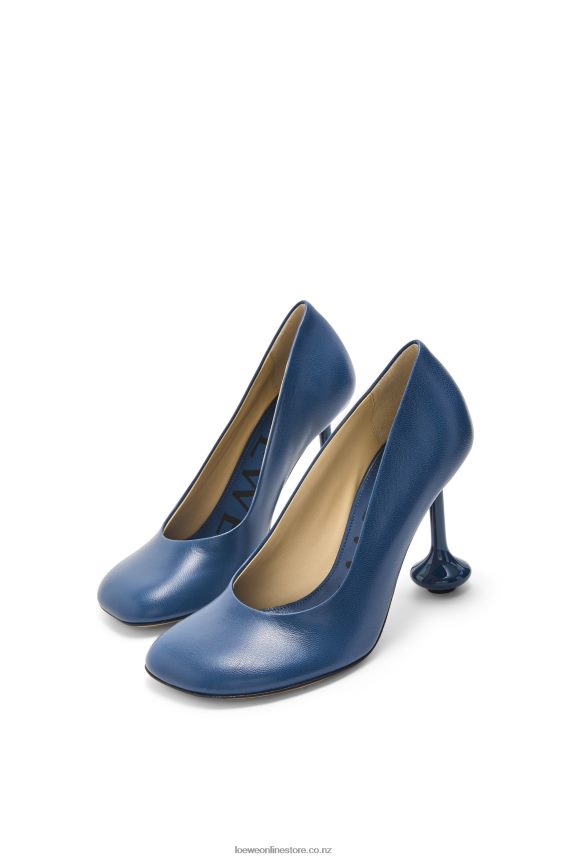Loewe Women Toy pump in goatskin Raw Denim LH60R726