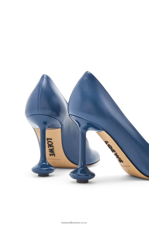 Loewe Women Toy pump in goatskin Raw Denim LH60R726