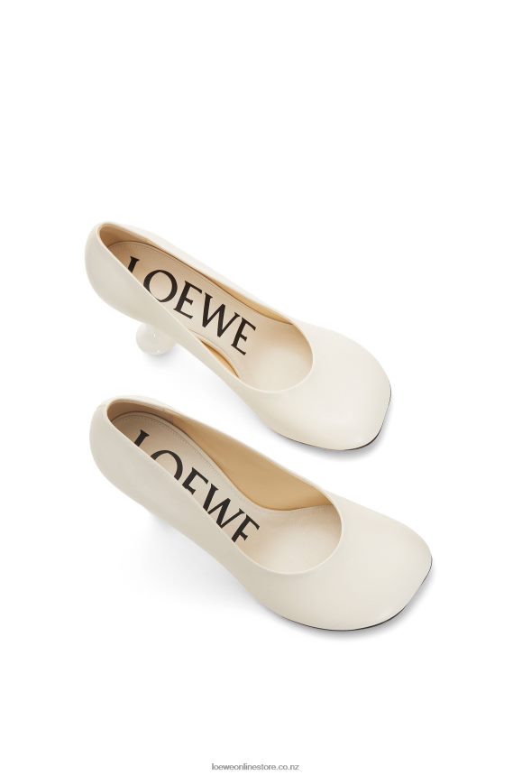 Loewe Women Toy pump in goatskin White LH60R729