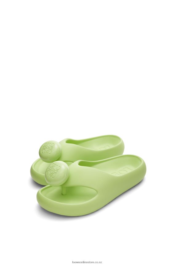Loewe Women Foam Slide Lime LH60R716