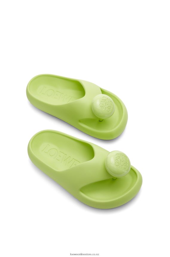 Loewe Women Foam Slide Lime LH60R716