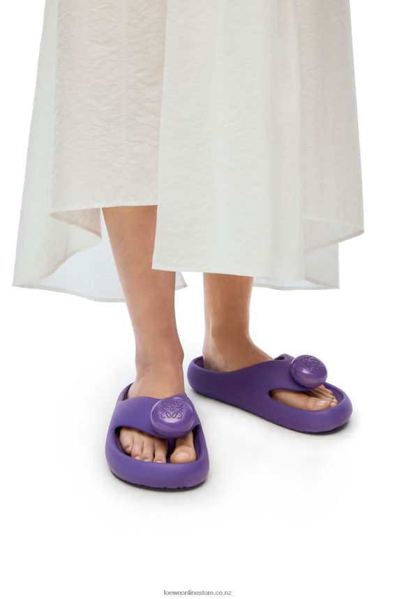 Loewe Women Foam Slide Purple LH60R718