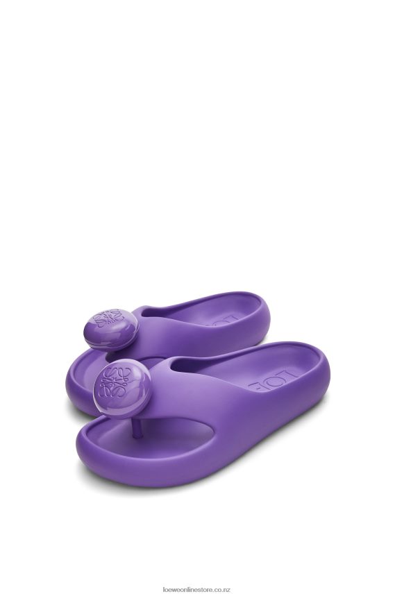 Loewe Women Foam Slide Purple LH60R718